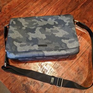 Michael Kors camo messenger bag